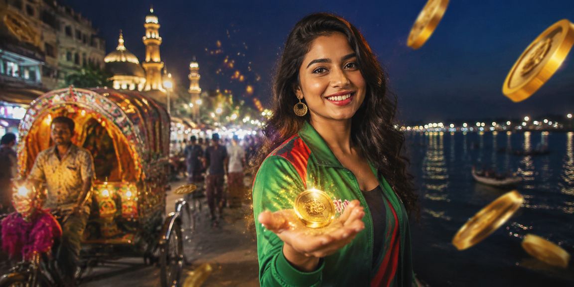 ঢাকায় ক্রিকেট বেটিংয়ের সময় dhk33 প্রোমোশন ব্যবহার করছেন একজন ব্যবহারকারী
