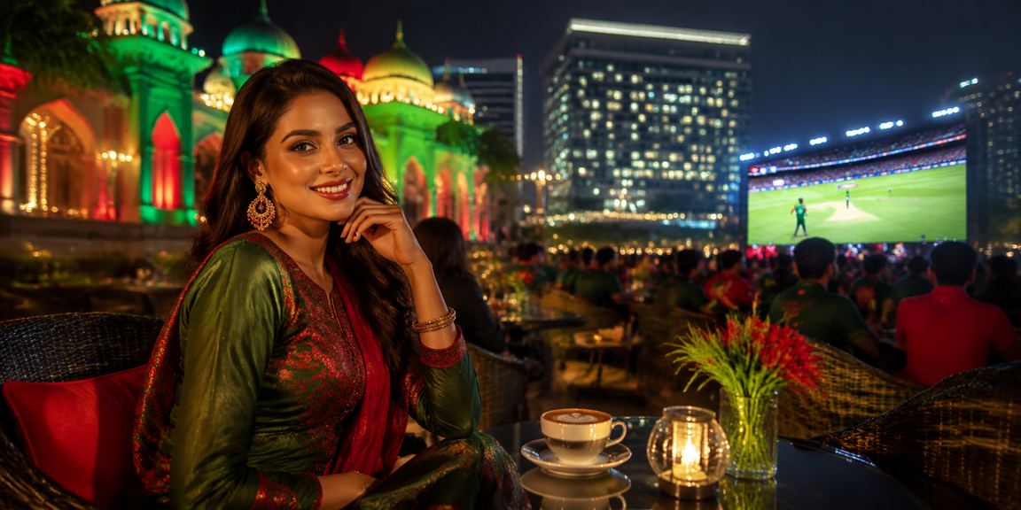 ঢাকায় ক্রিকেট বেটিং উপভোগ করছেন একজন ব্যবহারকারী